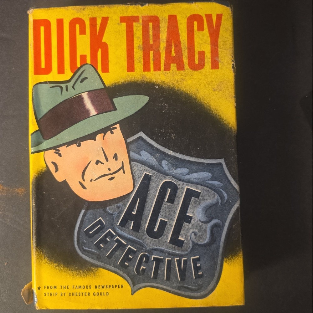 1943 Dick Tracy Ace Detective Chester Gould Whitman